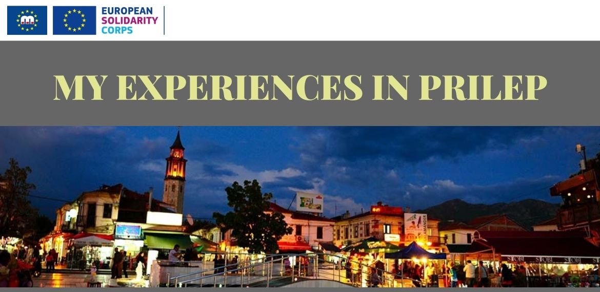 Presentation by ESC volunteer: "ExperIences In Prilep"